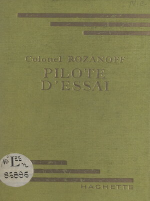 cover image of Pilote d'essai